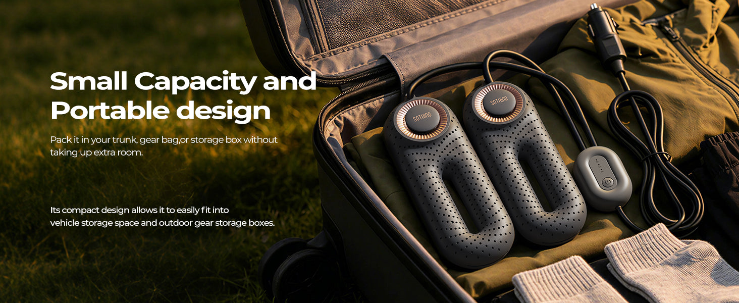 Zero Pro Go stored with outdoor travel gear