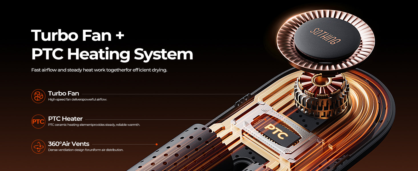 Zero Pro Go internal airflow and heating system reference
